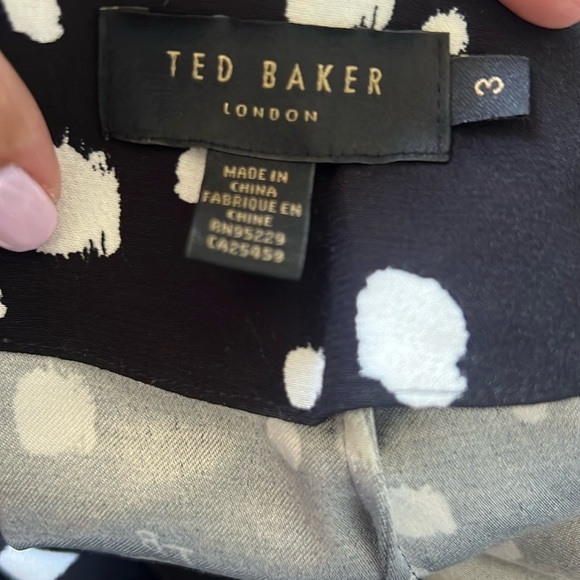 Ted Baker Womens Kollet Polka Dot Wrap Jumpsuit - Picture 10 of 11